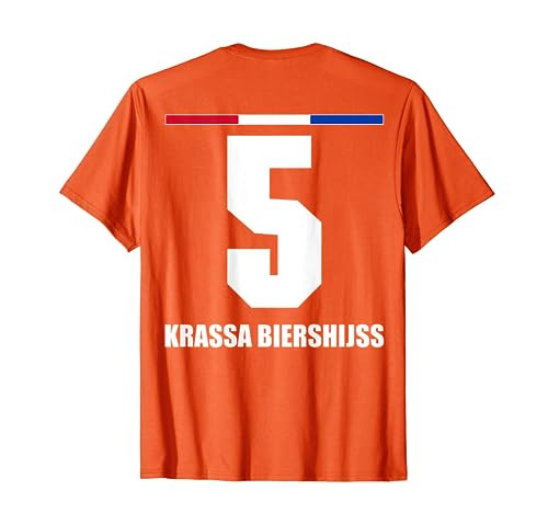 Holland Sauf Trikot Herren Krassa Biershijss Saufnamen T-Shirt von Holland Sauf Trikot - Niederlande Trikot Merch