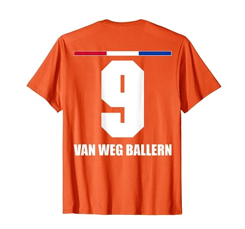 Holland Sauf Trikot Herren Van Weg Ballern Saufnamen T-Shirt von Holland Sauf Trikot - Niederlande Trikot Merch