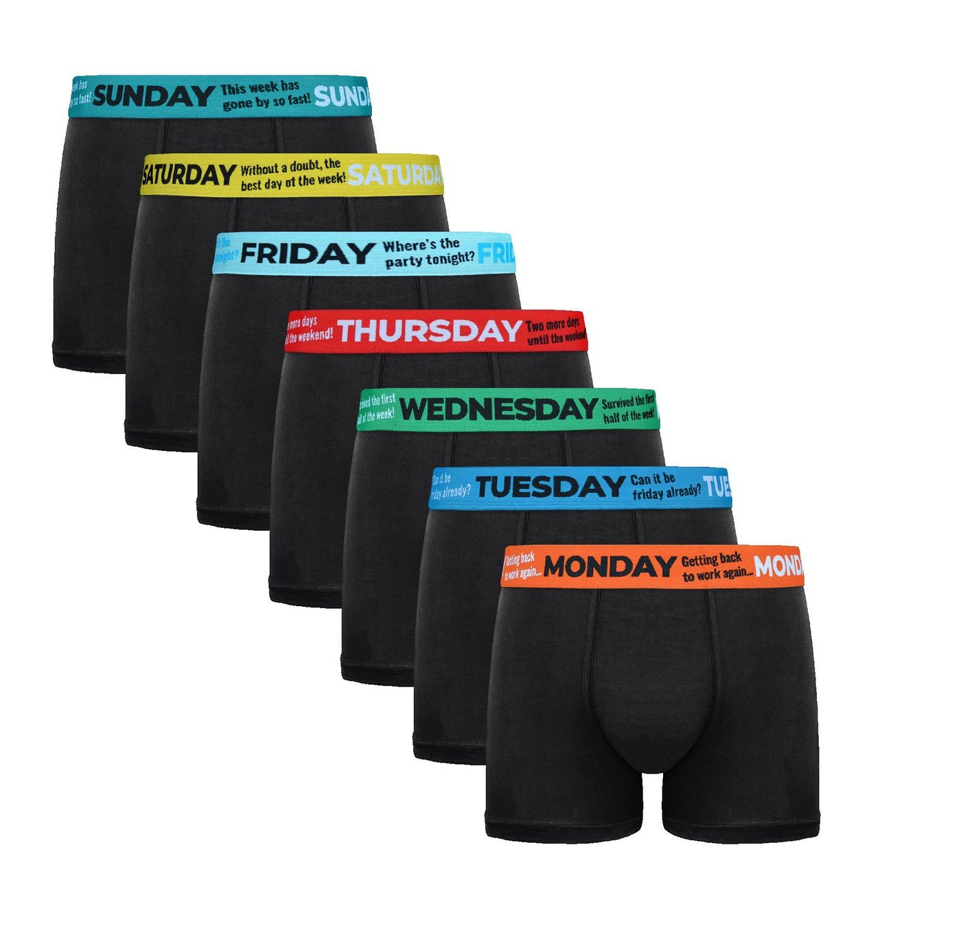 Holland Underwear Boxershorts GIANVAGLIA Deluxe 7-Pack Herren Baumwolle Boxershort GVG-5068 Größe: L von Holland Underwear