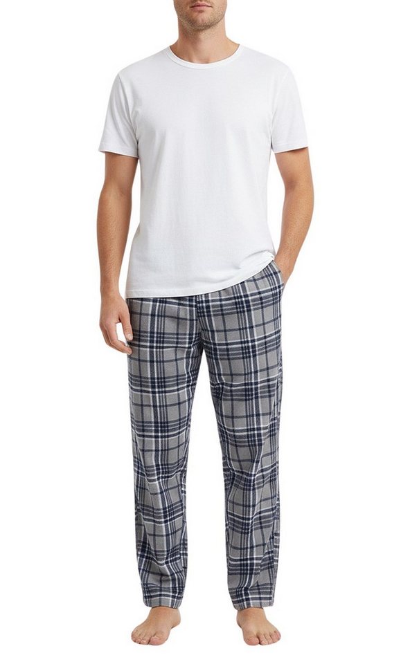 Holland Underwear Pyjamahose GIANVAGLIA Basic Herren Pyjamahose Schlafanzughose 751 Farbe: grau von Holland Underwear