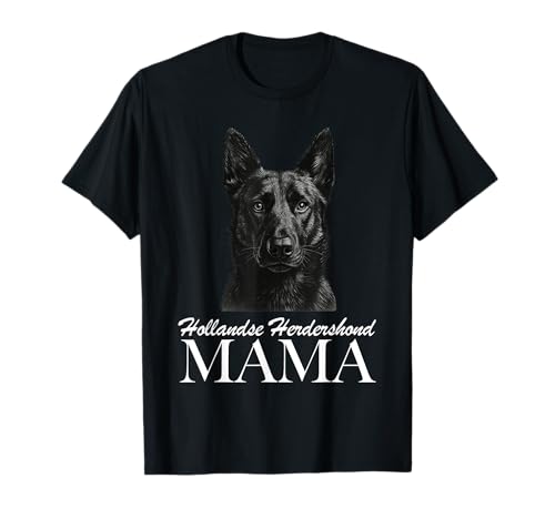 Holländischer Schäferhund Mama T-Shirt Holländischer Schäferhund Mama T-Shirt von Hollandse Herdershond Mom