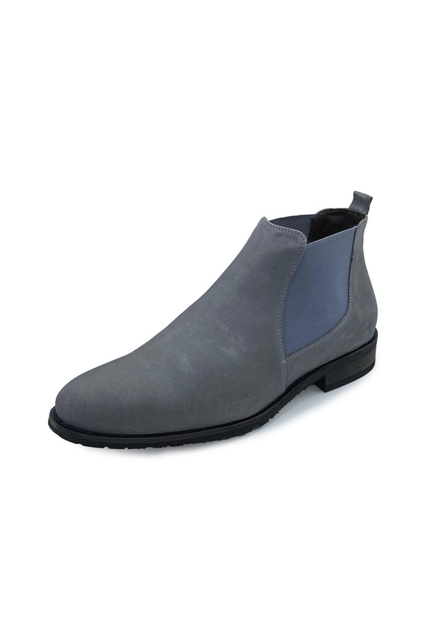 Chelsea Boots Grau Größe 42 B-WARE von Hollert