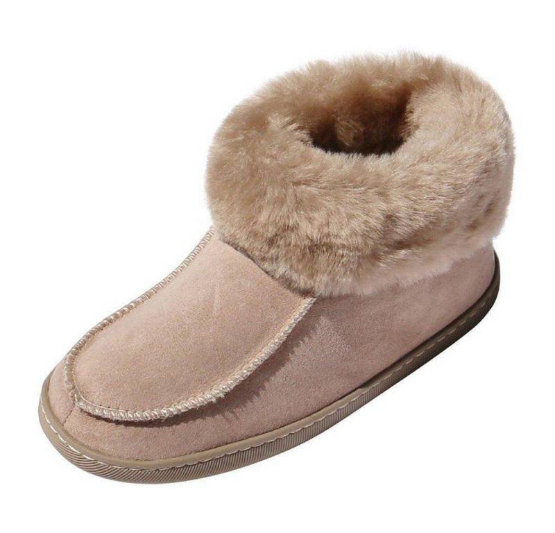 Hollert Hausschuh Herren Hausschuhe Emil Hüttenschuhe Merino Schaffell von Hollert