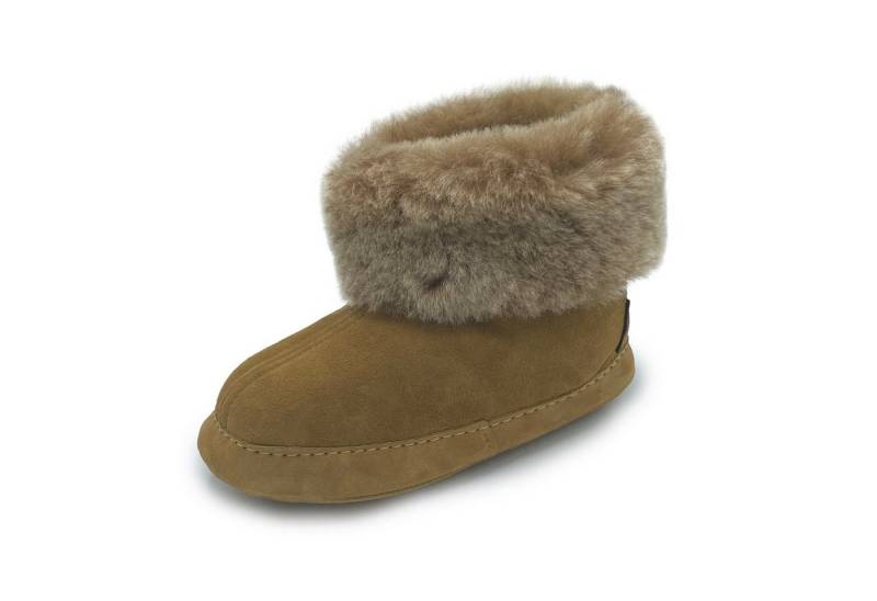 Hollert Hausschuh Unisex Hausschuhe Espaniol Echtleder Puschen Merino Schaffell von Hollert