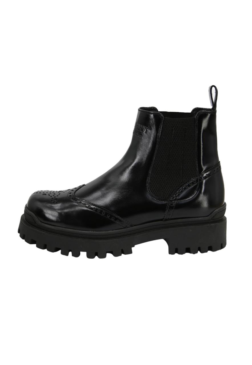 Lammfell Chelsea Boot 0017 Schwarz Schuhgröße: EUR 41 von Hollert