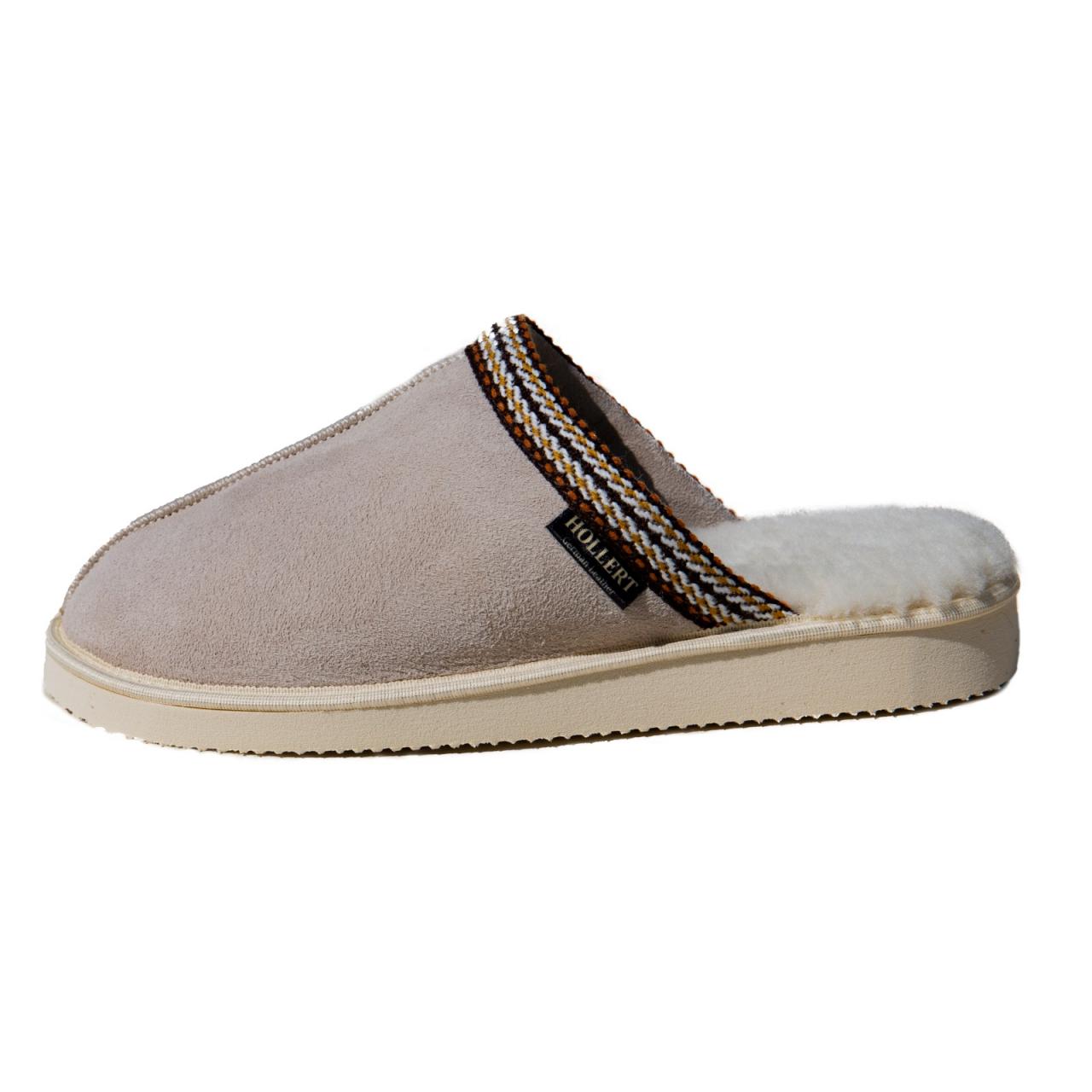 Lammfell Hausschuhe B-Ware Mexiko Schuhgröße: EUR 36 | Farbe: Grau von Hollert