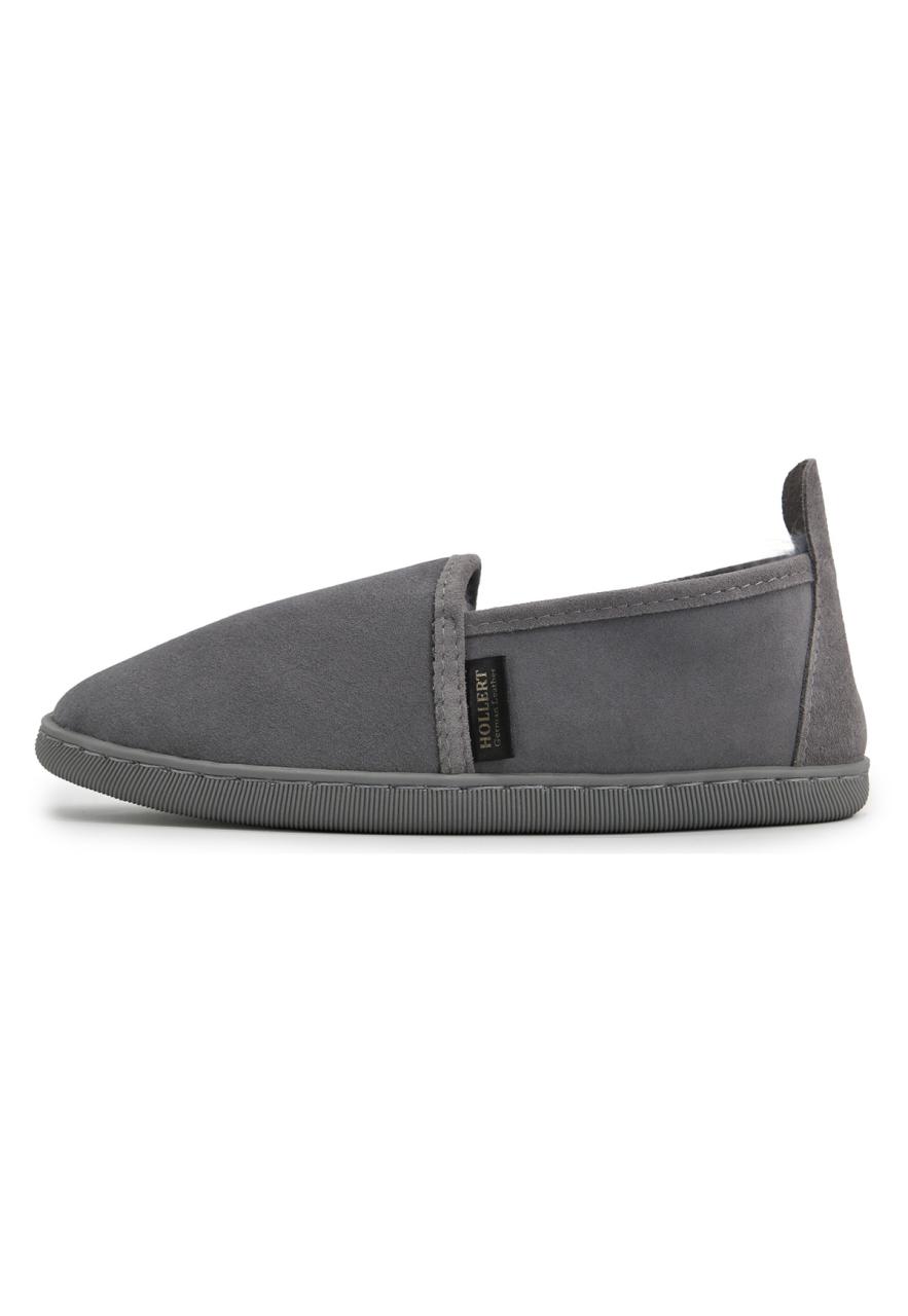 Lammfell Hausschuhe - HUBERT GRAU Schuhgröße: EUR 39 von Hollert