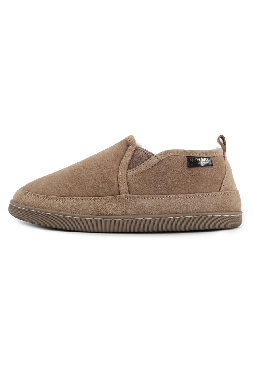 Lammfell Hausschuhe - VINCENT BEIGE Schuhgröße: EUR 42 von Hollert