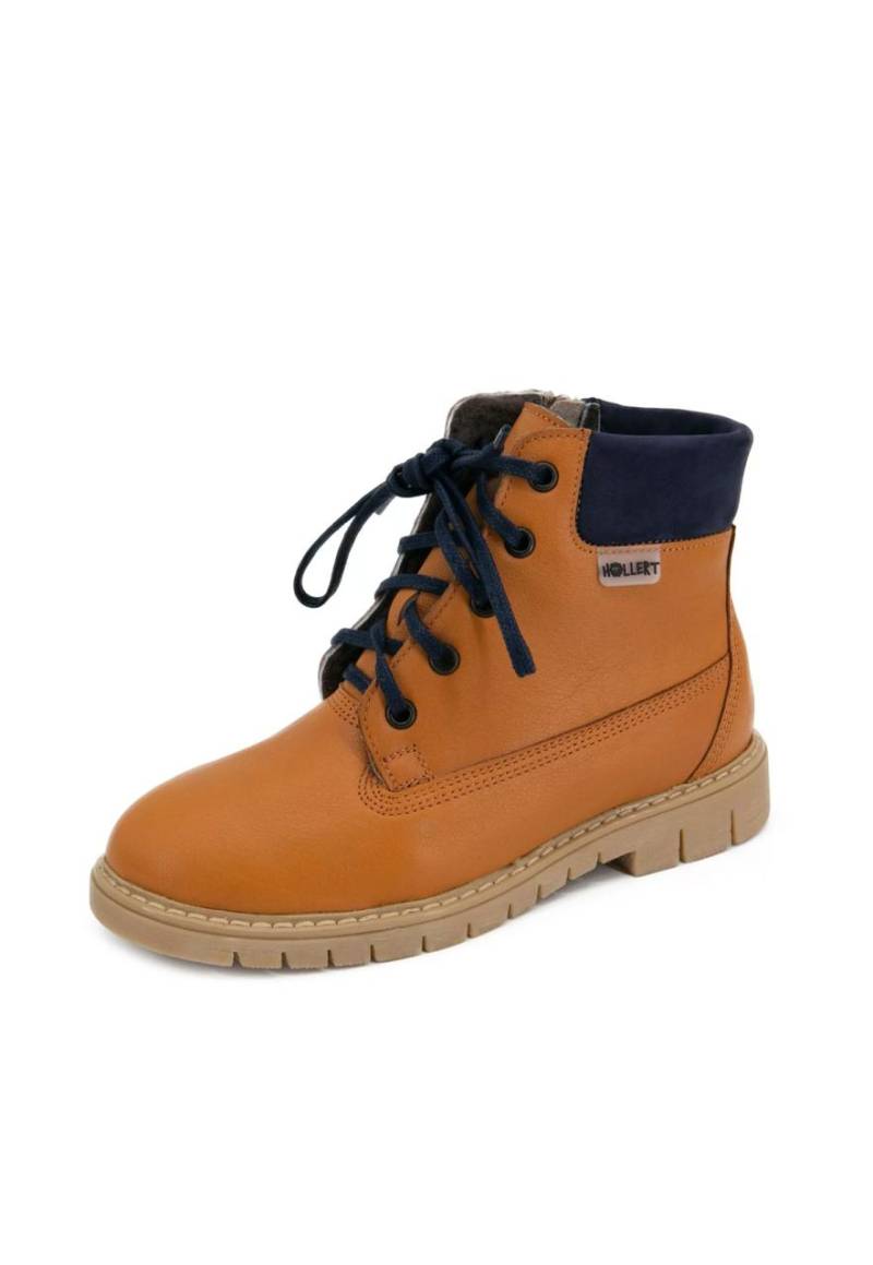 Lammfell Winterboots für Kinder Modell 460 Schuhgröße: EUR 28 | Farbe: Dunkelblau von Hollert