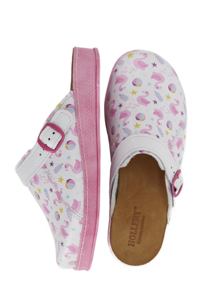 Leder Pantoffeln Clogs - FLAMINGO D-2 Schuhgröße: EUR 38 von Hollert