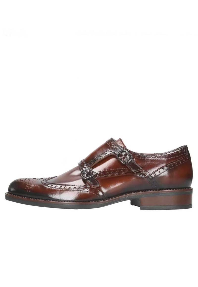 Lederschuhe Doppelmonk Jason Modell 8213 Schuhgröße: EUR 45 von Hollert
