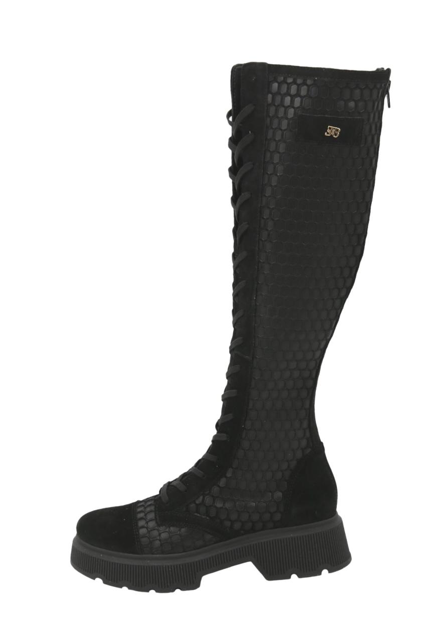 Schnürstiefel mit Blockabsatz 26414 Schuhgröße: EUR 41 von Hollert