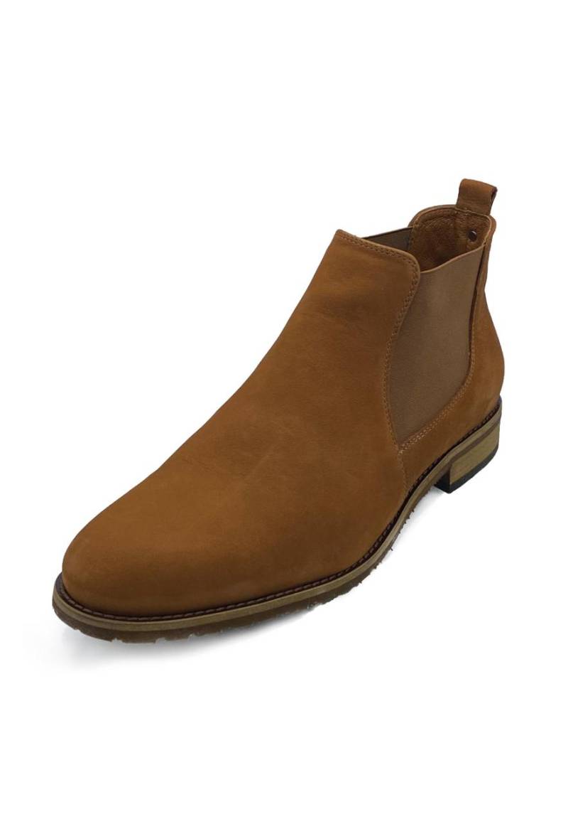 Lederschuhe Chelsea Boots - Modell 702 Schuhgröße: EUR 42 | Farbe: Khaki von Hollert