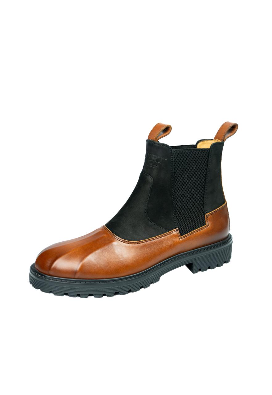 Straßenschuhe Lederboots Modell X101 Schuhgröße: EUR 43 von Hollert