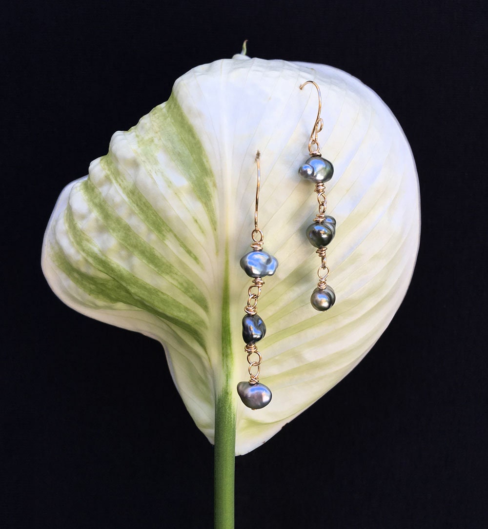 Wasserfall Keshie Ohrringe von HollisJjewelry