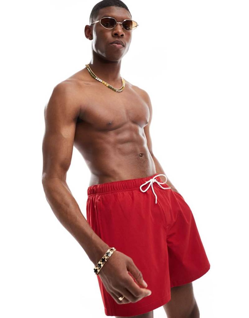 Hollister - Bademode - Badeshorts in Rot von Hollister