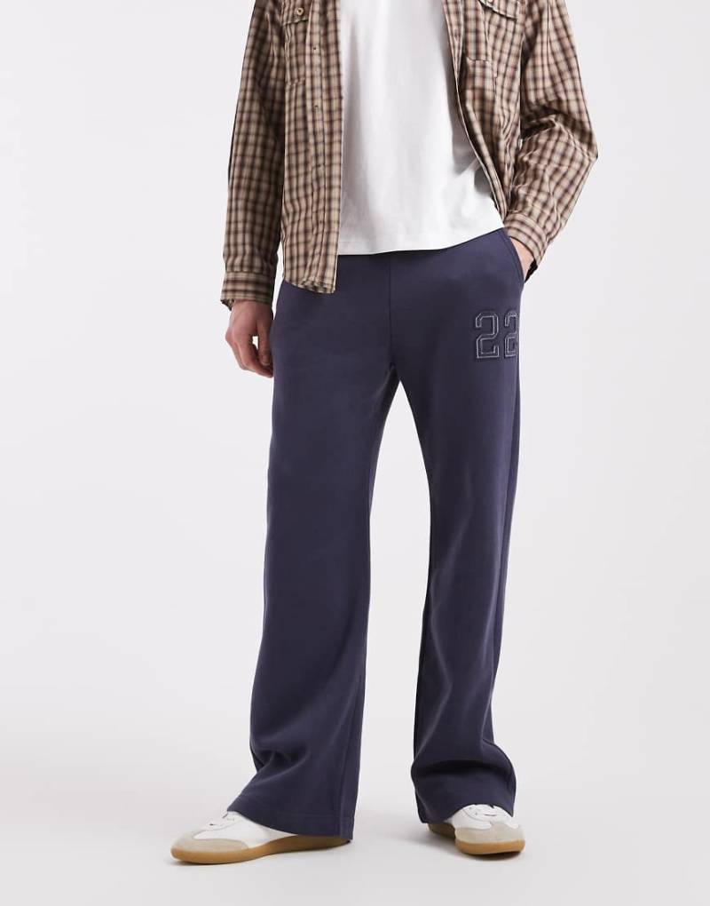 Hollister - Bootcut-Jogginghose in Marineblau von Hollister