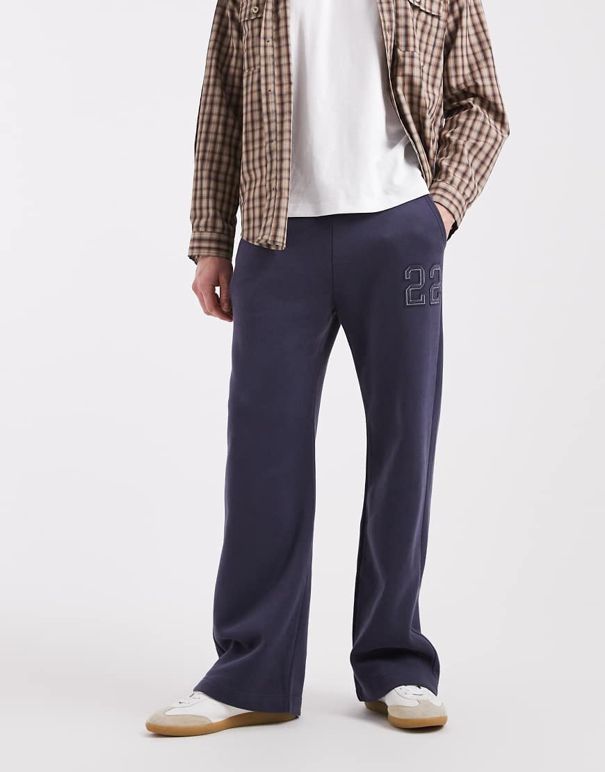 Hollister - Bootcut-Jogginghose in Marineblau von Hollister