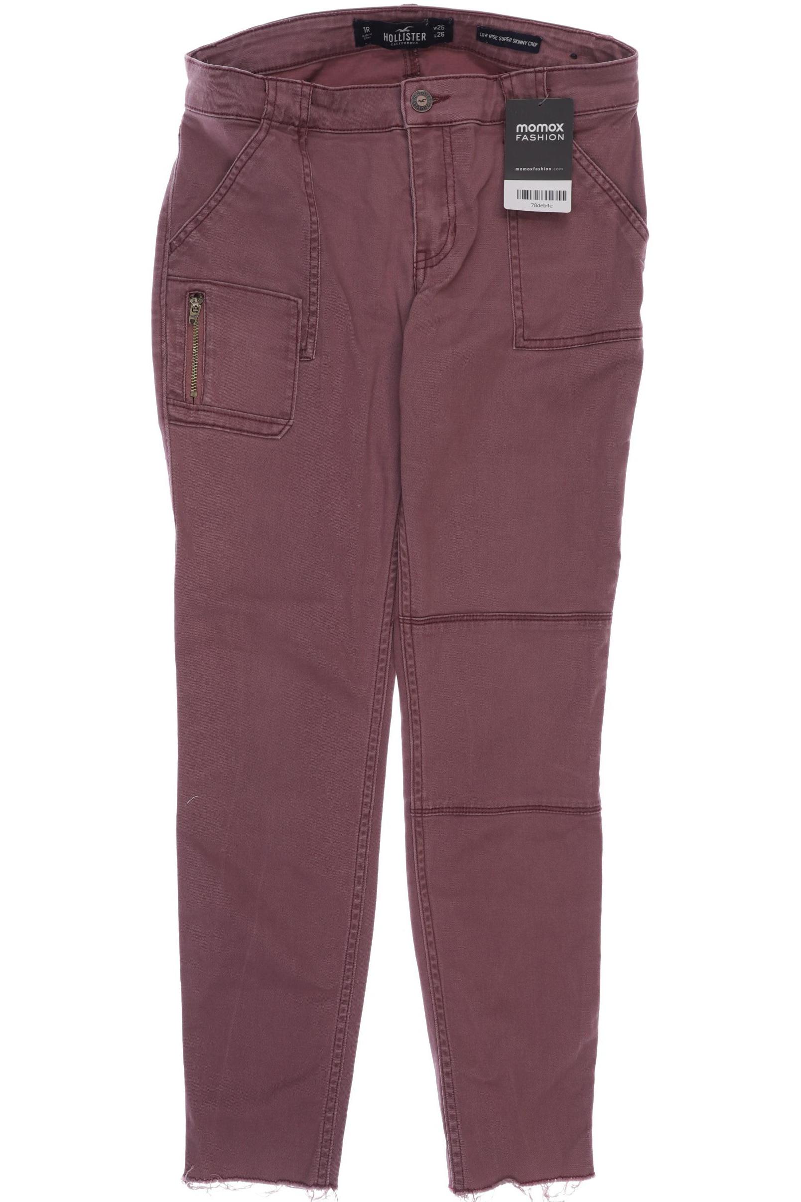 Hollister Damen Jeans, pink von Hollister