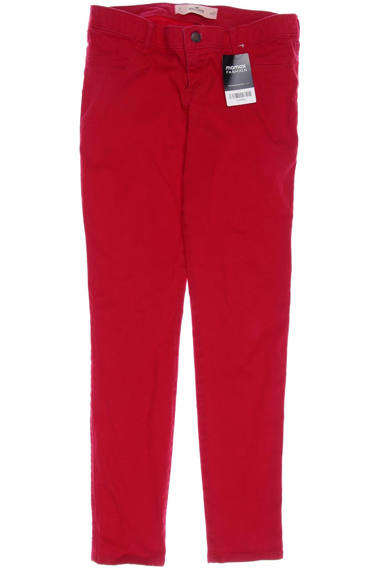 Hollister Damen Jeans, rot von Hollister