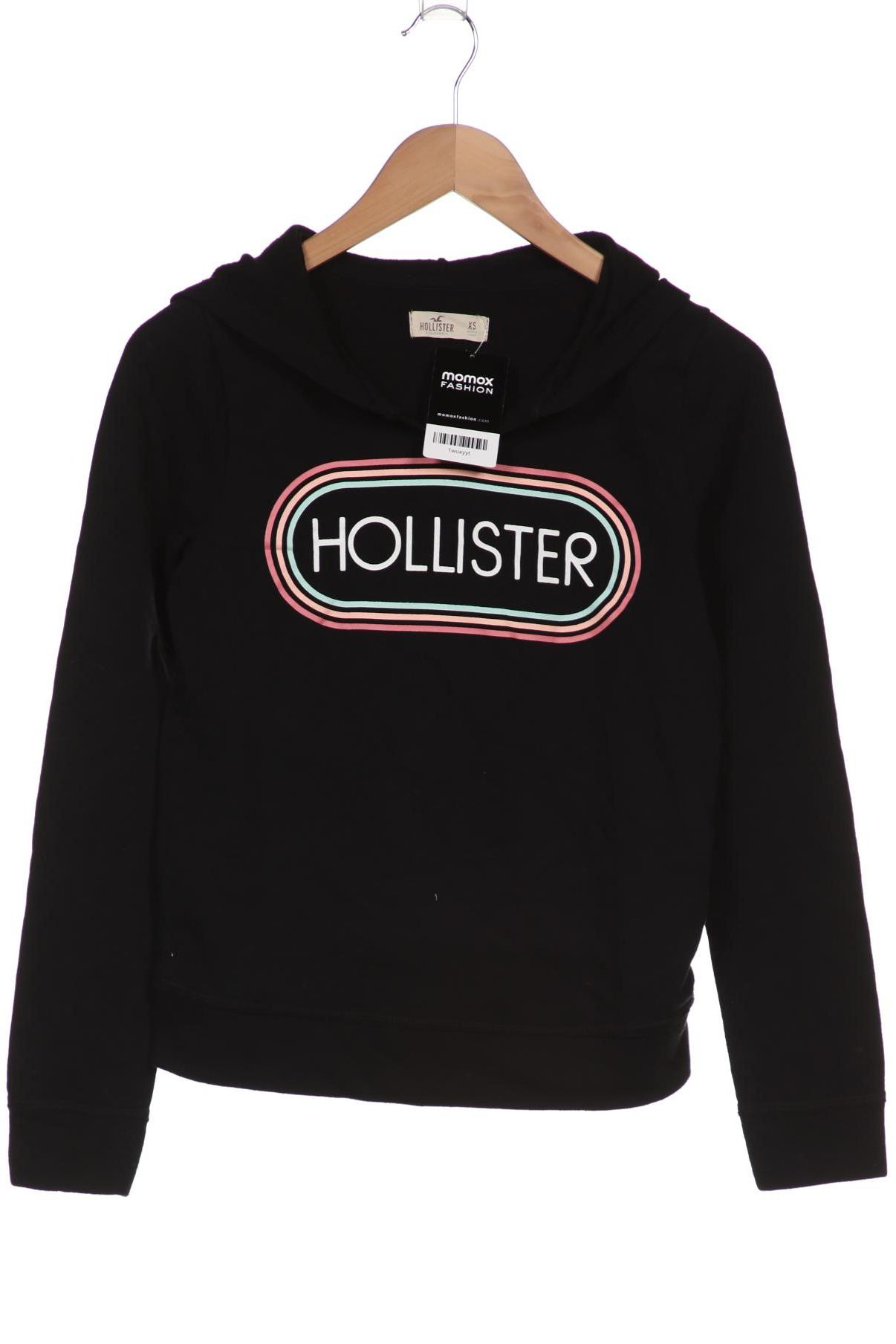 Hollister Damen Kapuzenpullover, schwarz von Hollister