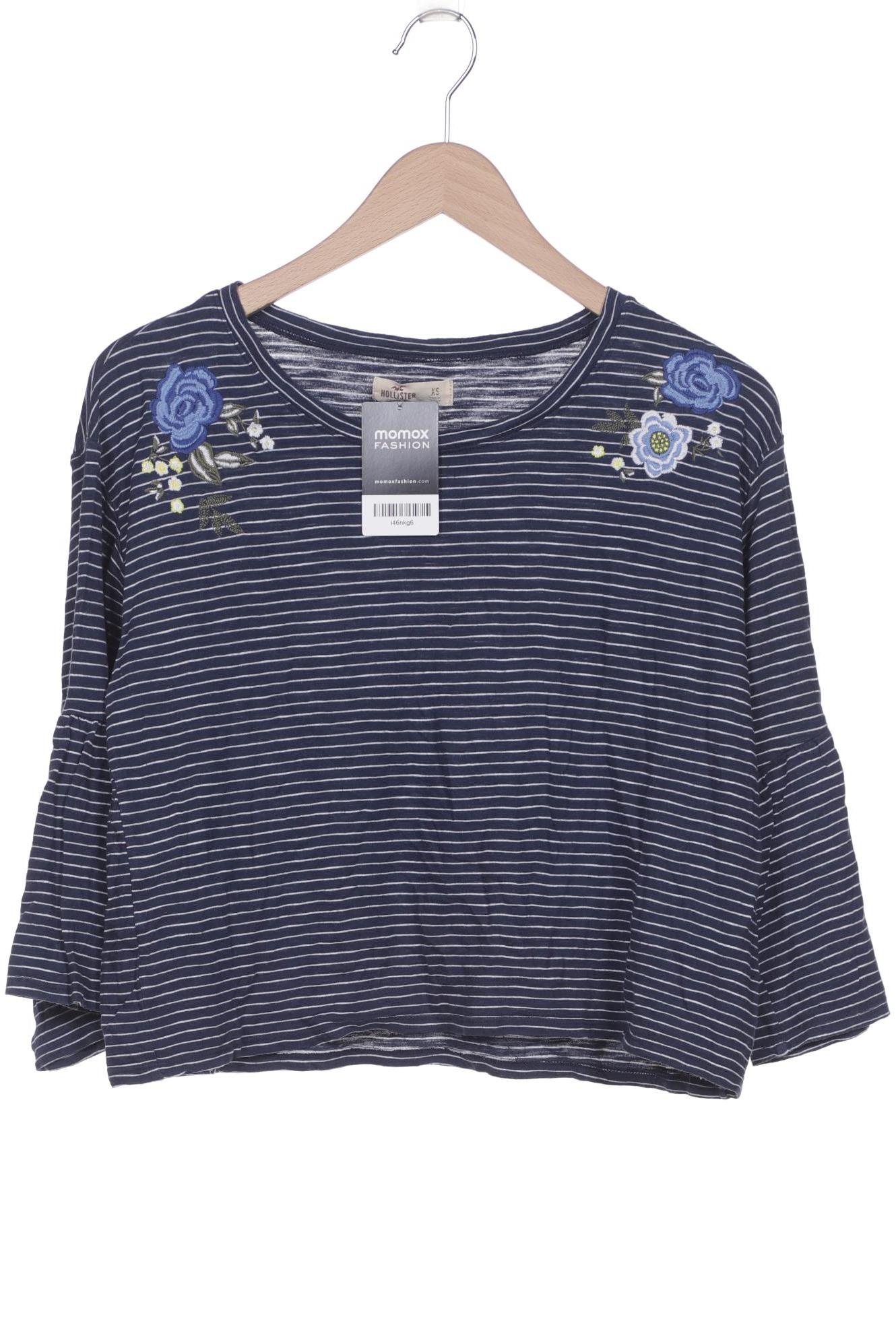 Hollister Damen Langarmshirt, blau von Hollister