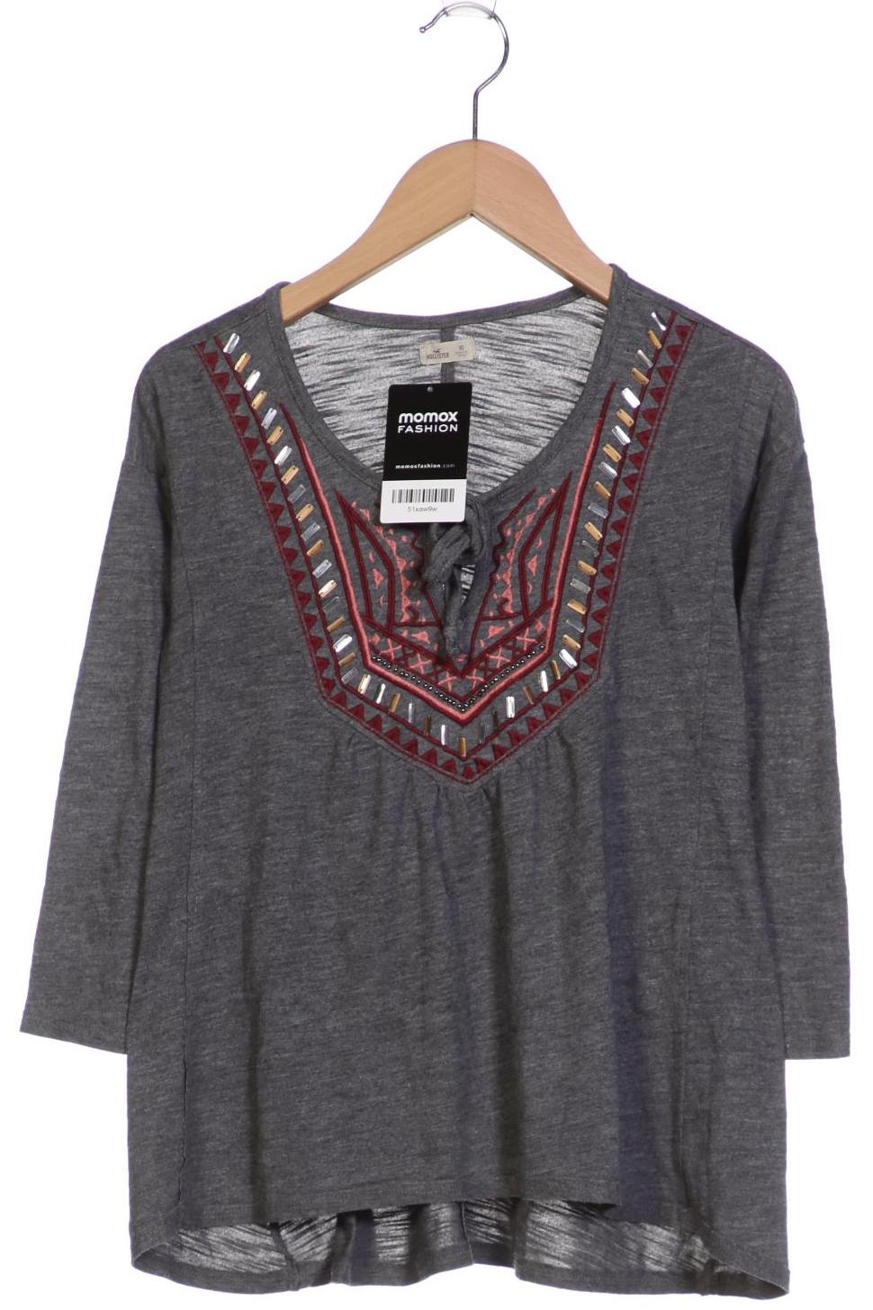 Hollister Damen Langarmshirt, grau von Hollister