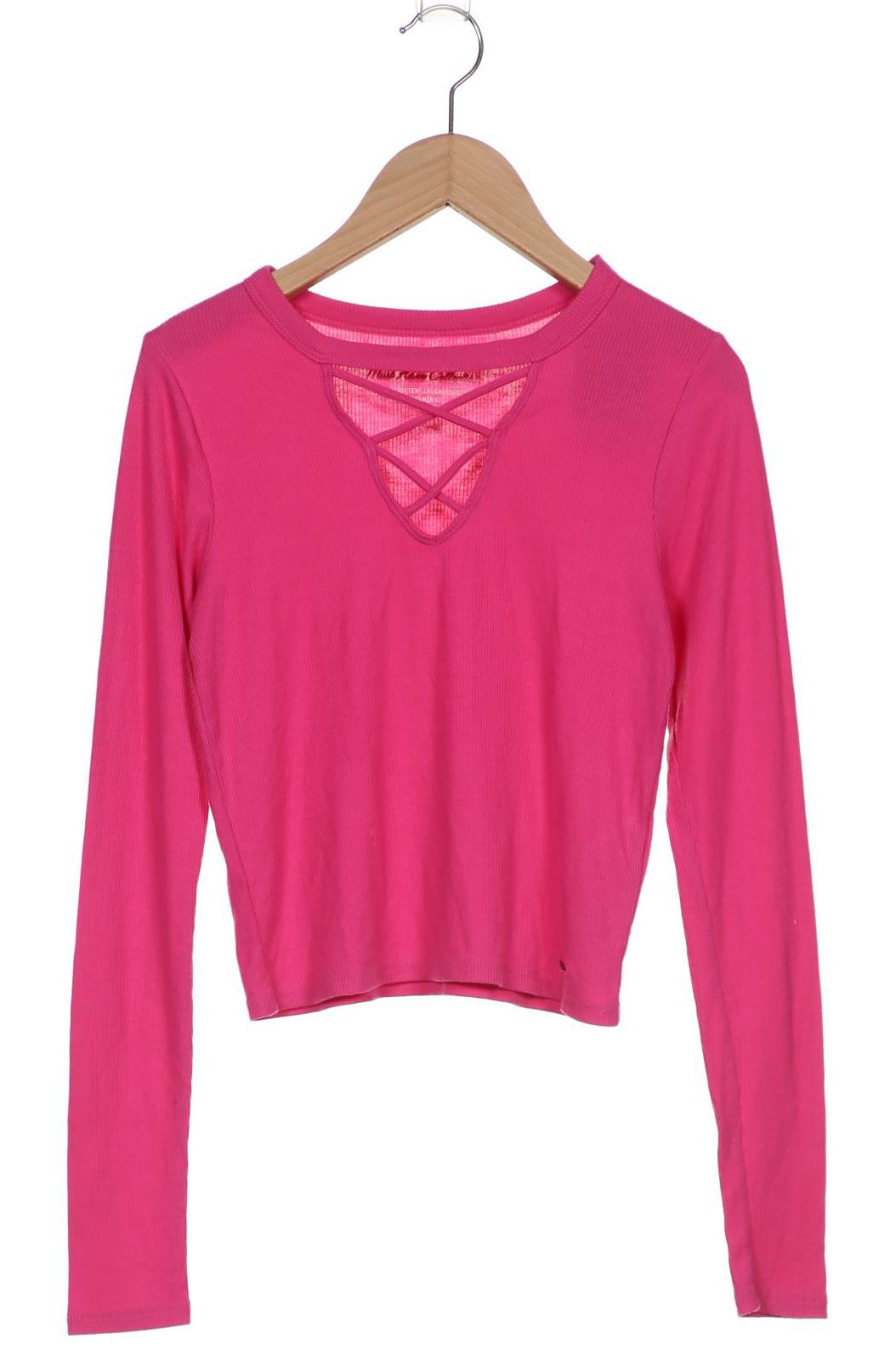 Hollister Damen Langarmshirt, pink von Hollister