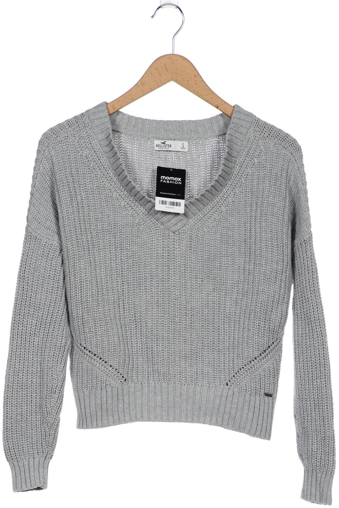 Hollister Damen Pullover, grau, Gr. 36 von Hollister