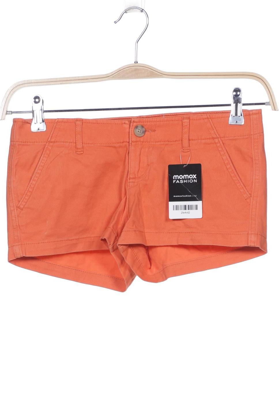 Hollister Damen Shorts, orange, Gr. 0 von Hollister