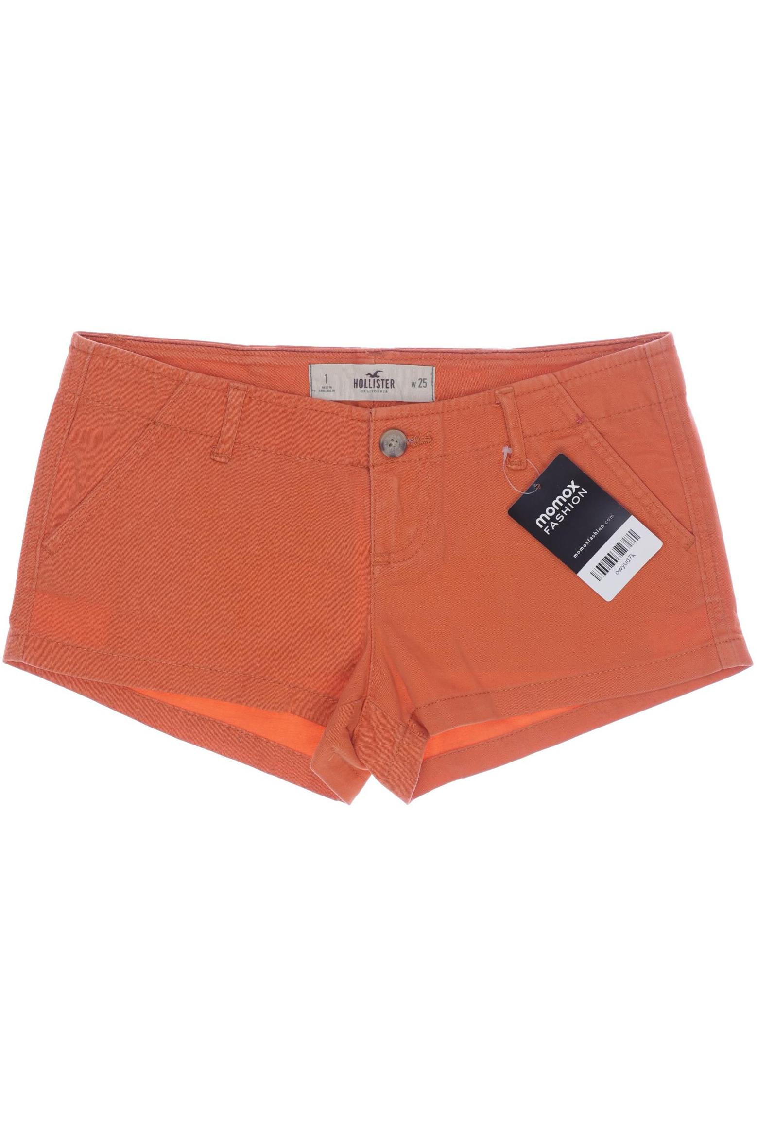 Hollister Damen Shorts, orange, Gr. 34 von Hollister