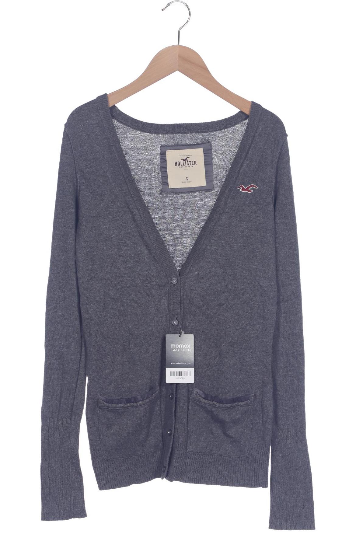 Hollister Damen Strickjacke, grau, Gr. 36 von Hollister