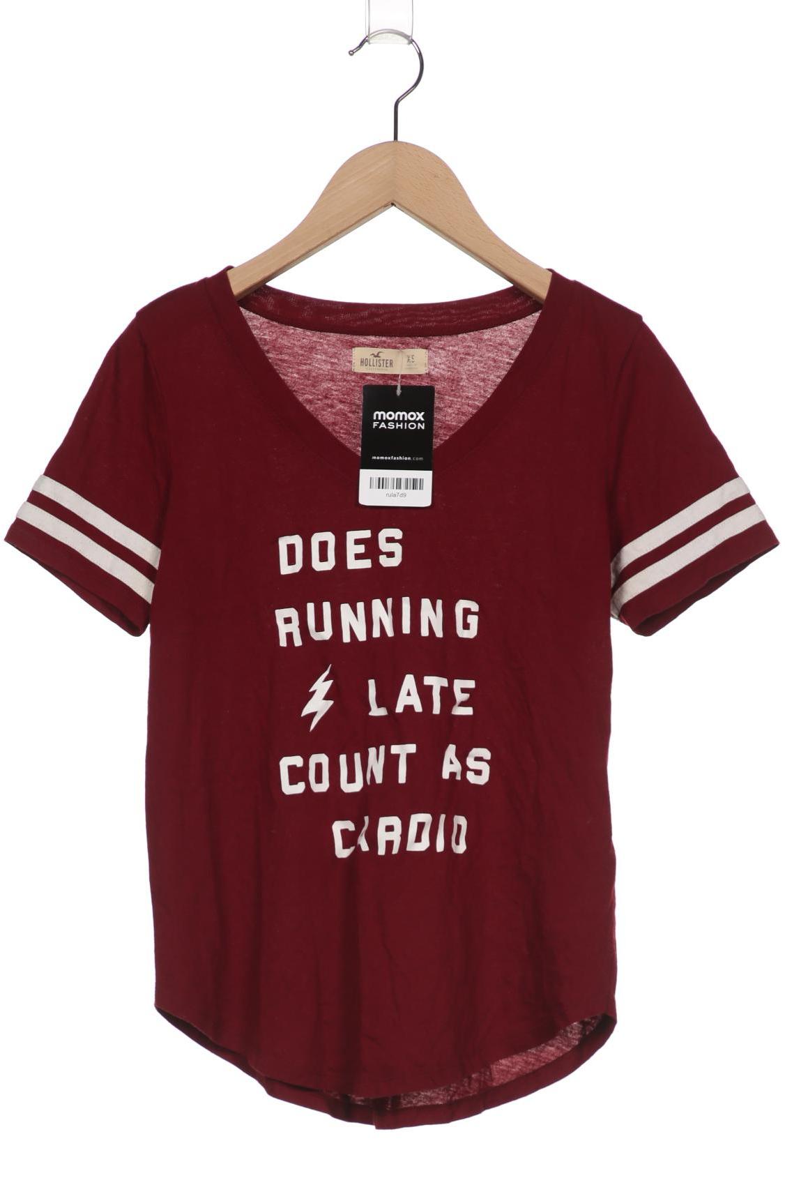 Hollister Damen T-Shirt, bordeaux von Hollister