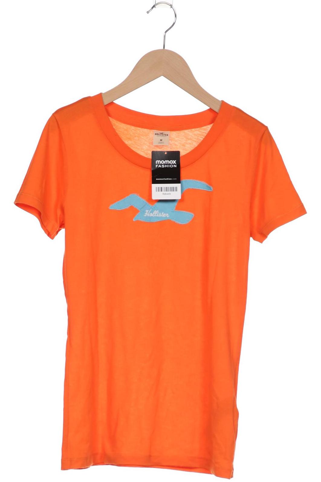 Hollister Damen T-Shirt, orange, Gr. 38 von Hollister