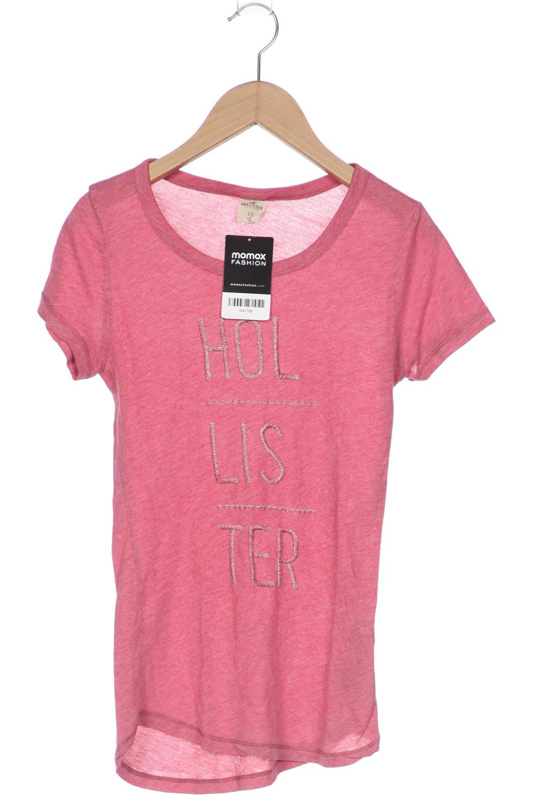 Hollister Damen T-Shirt, pink von Hollister