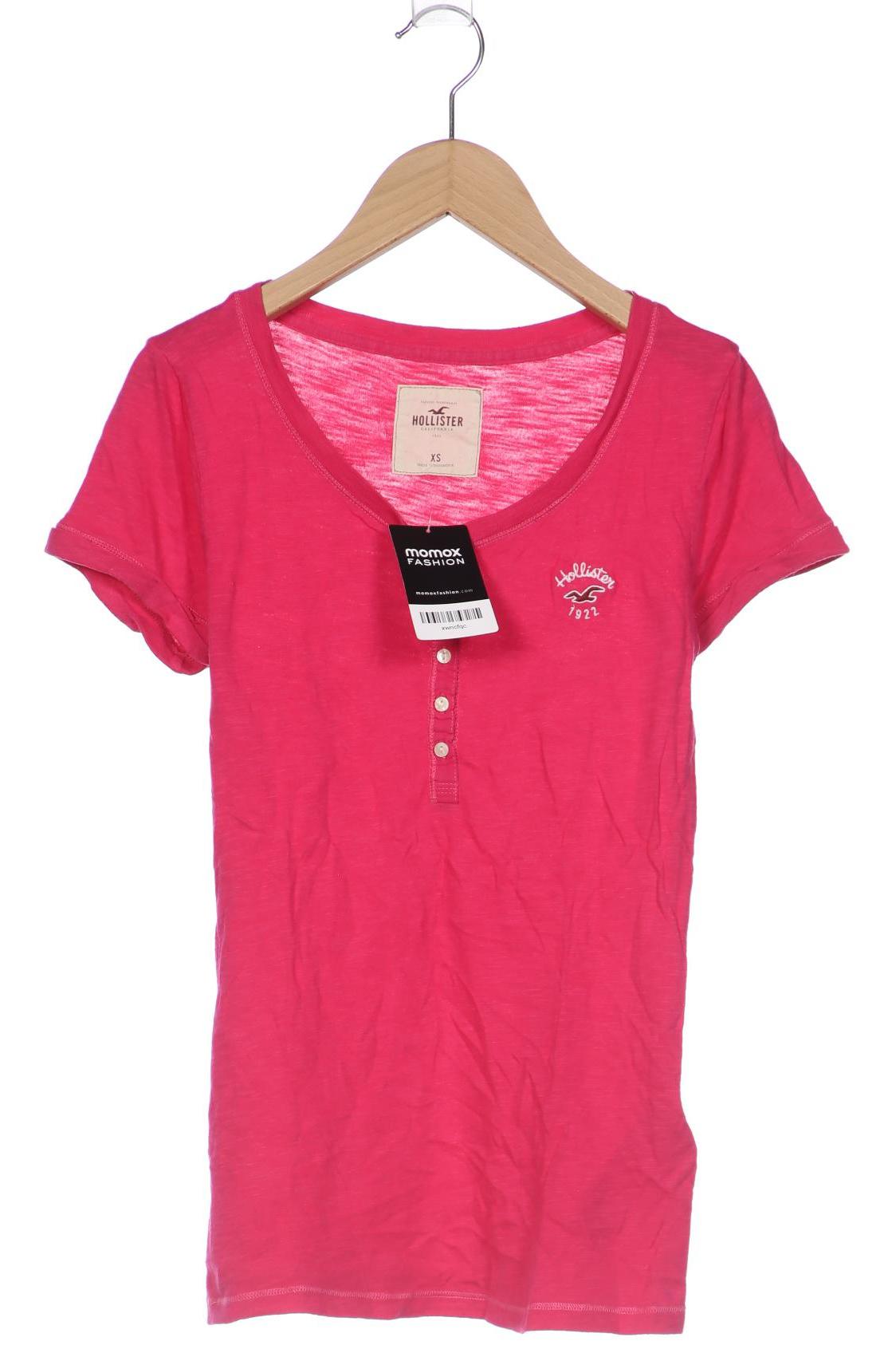 Hollister Damen T-Shirt, pink von Hollister