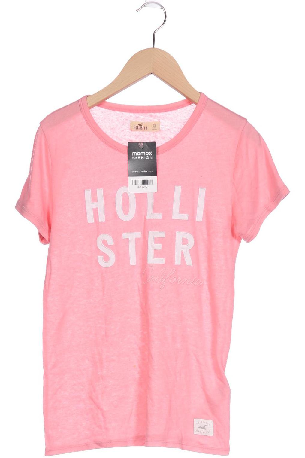 Hollister Damen T-Shirt, pink von Hollister