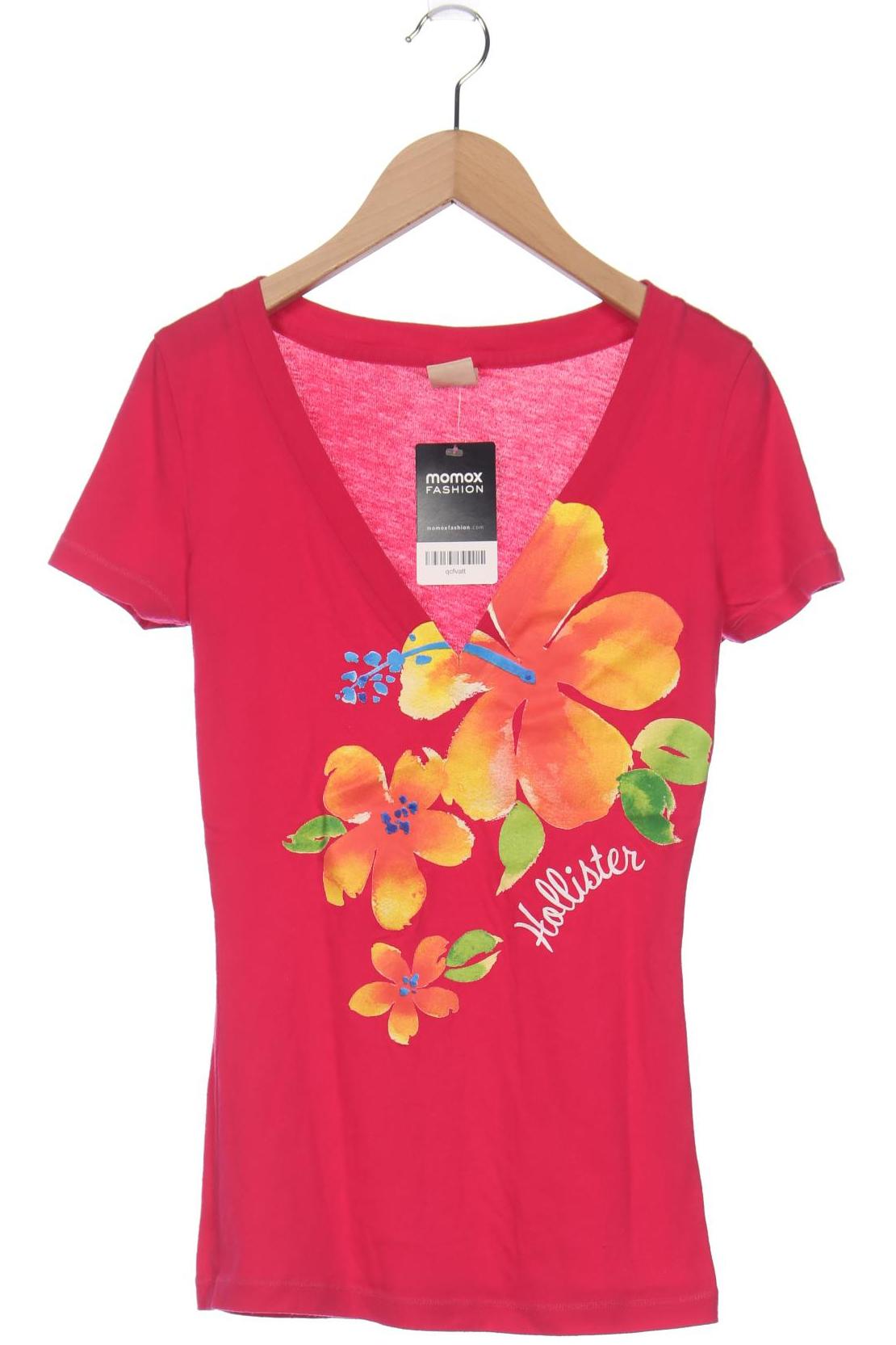 Hollister Damen T-Shirt, pink von Hollister