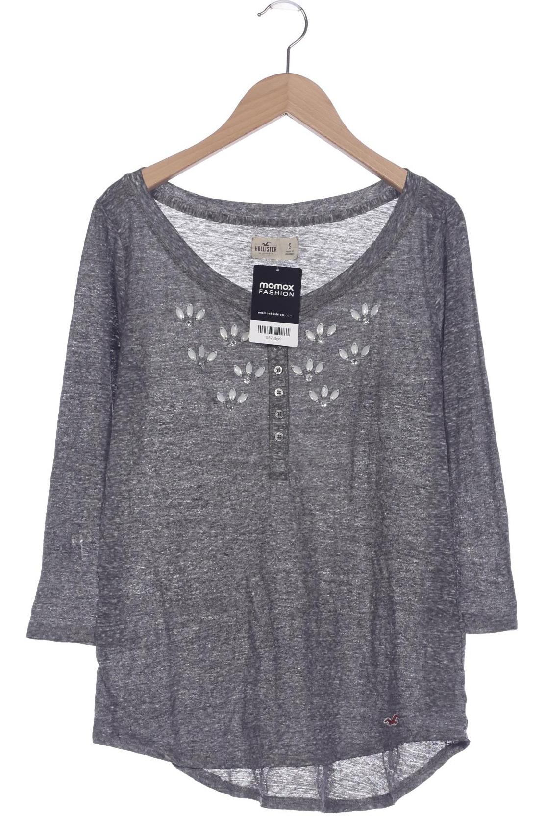 Hollister Damen Langarmshirt, grau von Hollister