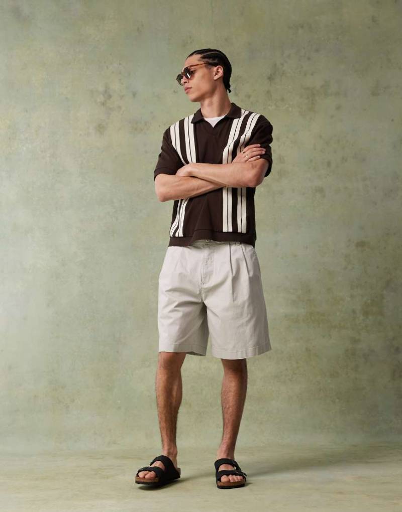 Hollister - Graue Bermuda-Shorts von Hollister