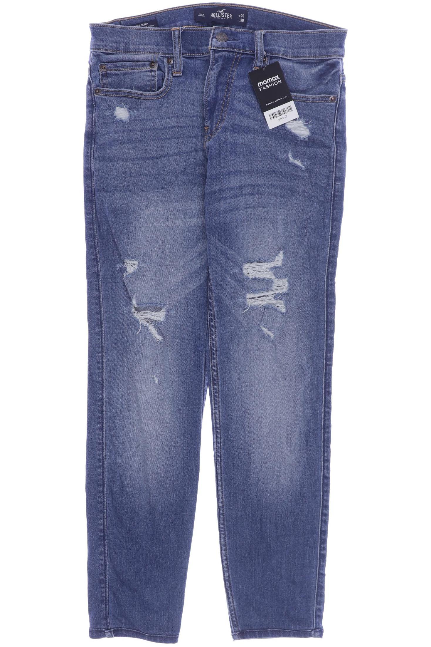 Hollister Herren Jeans, marineblau von Hollister