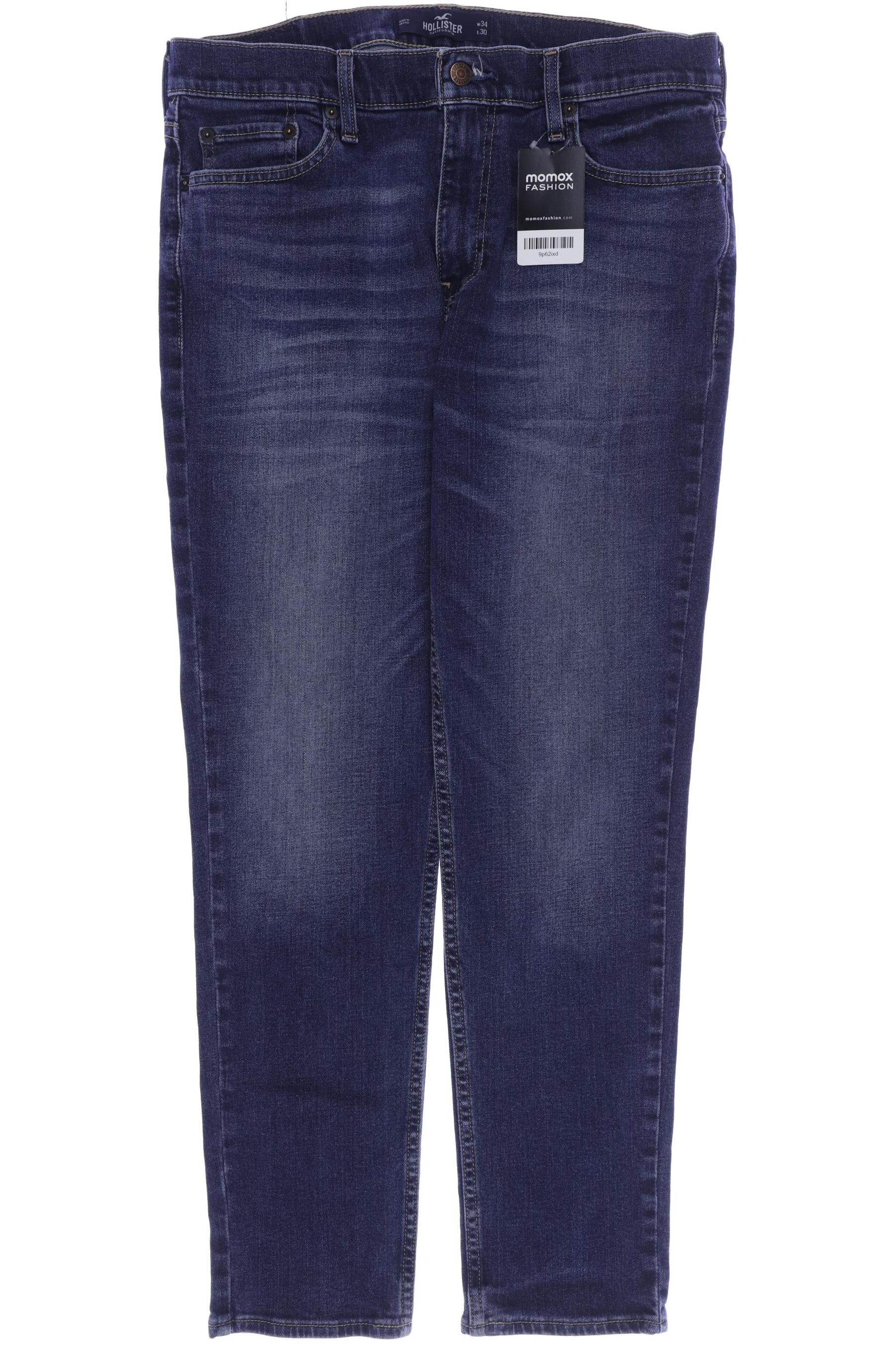 Hollister Herren Jeans, marineblau von Hollister