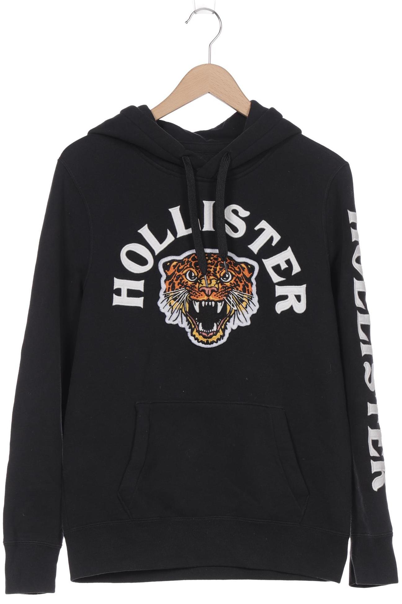 Hollister Herren Kapuzenpullover, schwarz von Hollister