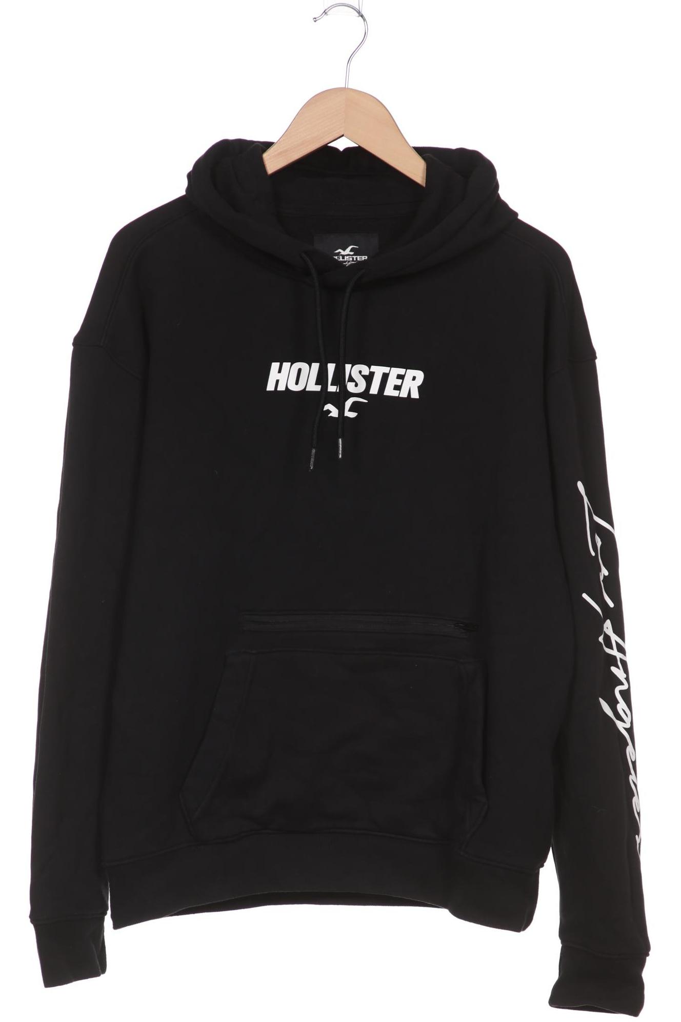 Hollister Herren Kapuzenpullover, schwarz von Hollister