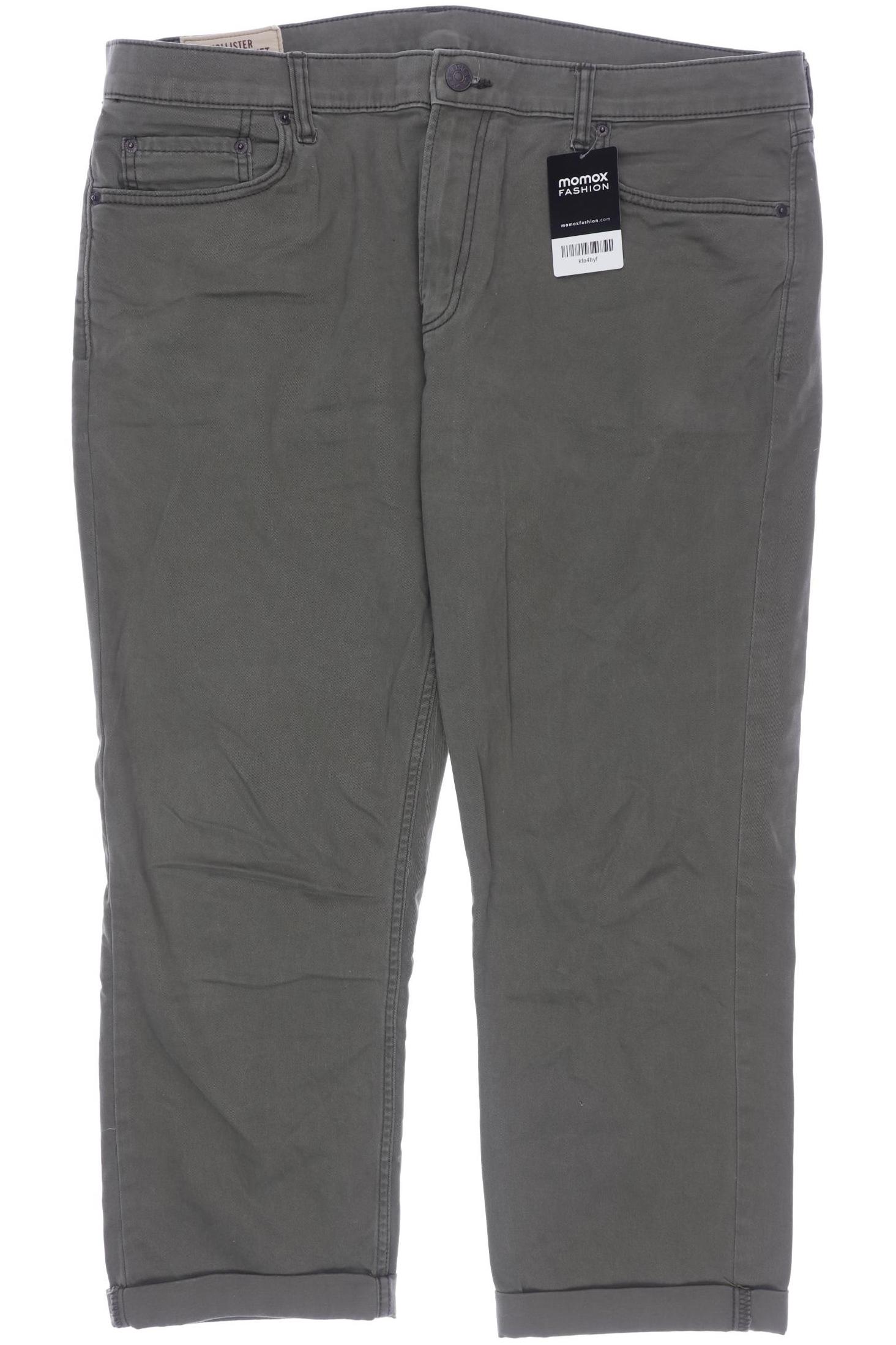 Hollister Herren Stoffhose, grün von Hollister