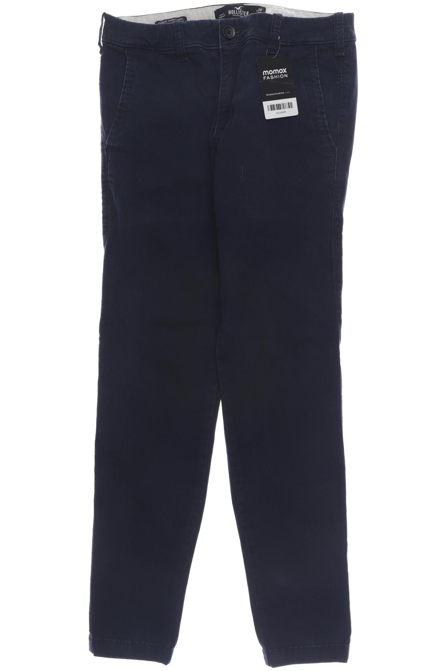 Hollister Herren Stoffhose, marineblau von Hollister