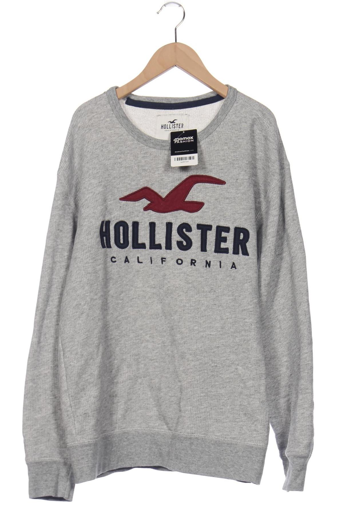 Hollister Herren Sweatshirt, grau von Hollister