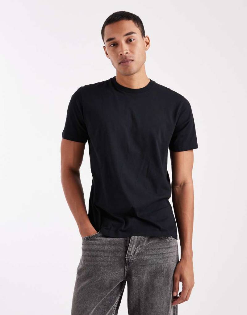 Hollister - Klassisches, kurzärmliges T-Shirt in Schwarz von Hollister