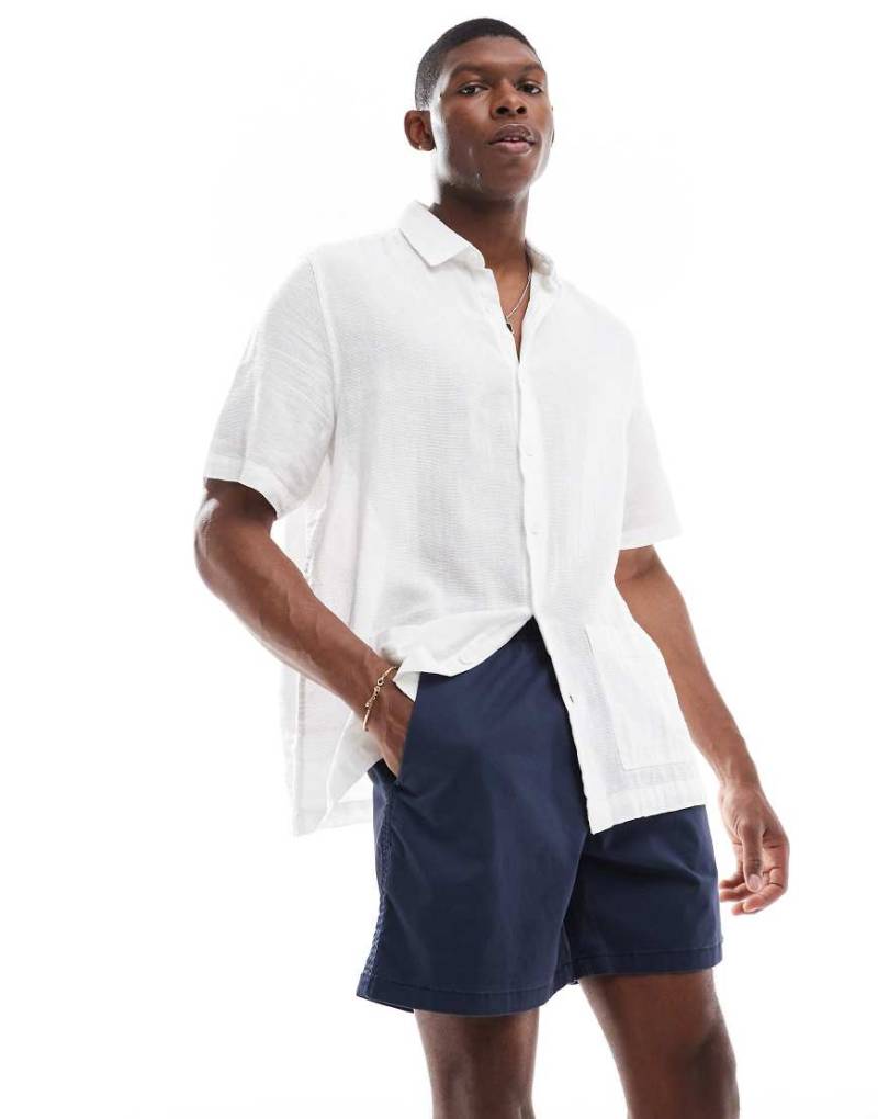 Hollister - Shorts zum Reinschlüpfen in Marineblau von Hollister