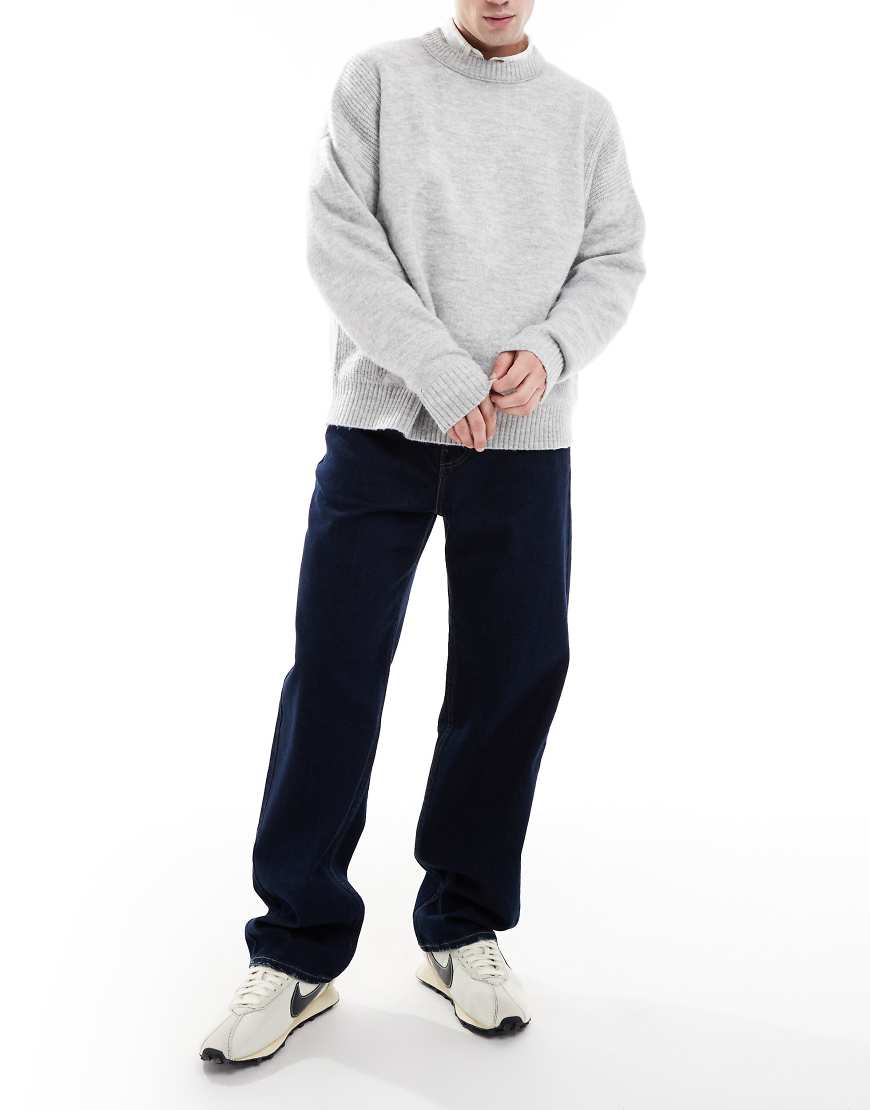 Hollister - Weite 5-Pocket-Jeans in Indigoblau von Hollister